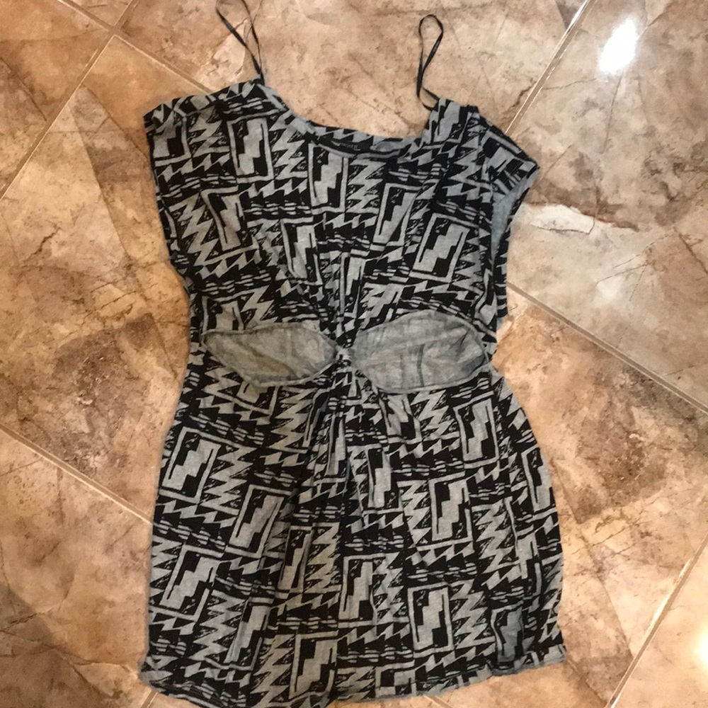 Forever 21 adorable little Dress size L gray/black